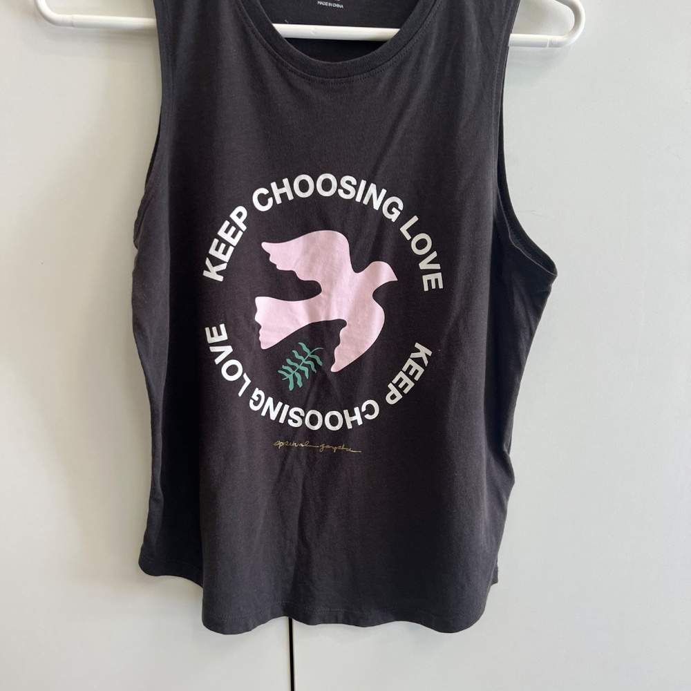 Spiritual Gangster "Keep Choosing Love" Tank- Women's Size Small - Picture 10 of 10